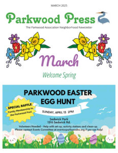 Cover of Parkwood Press for March 2025