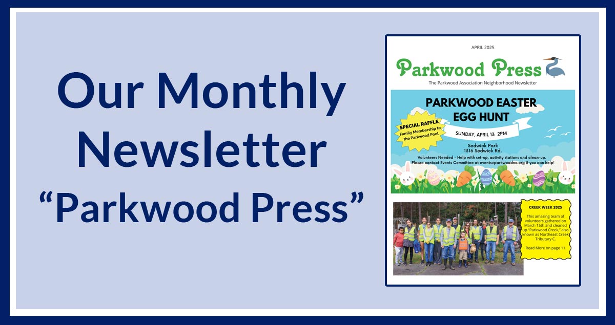 Parkwood Press – April 2025
