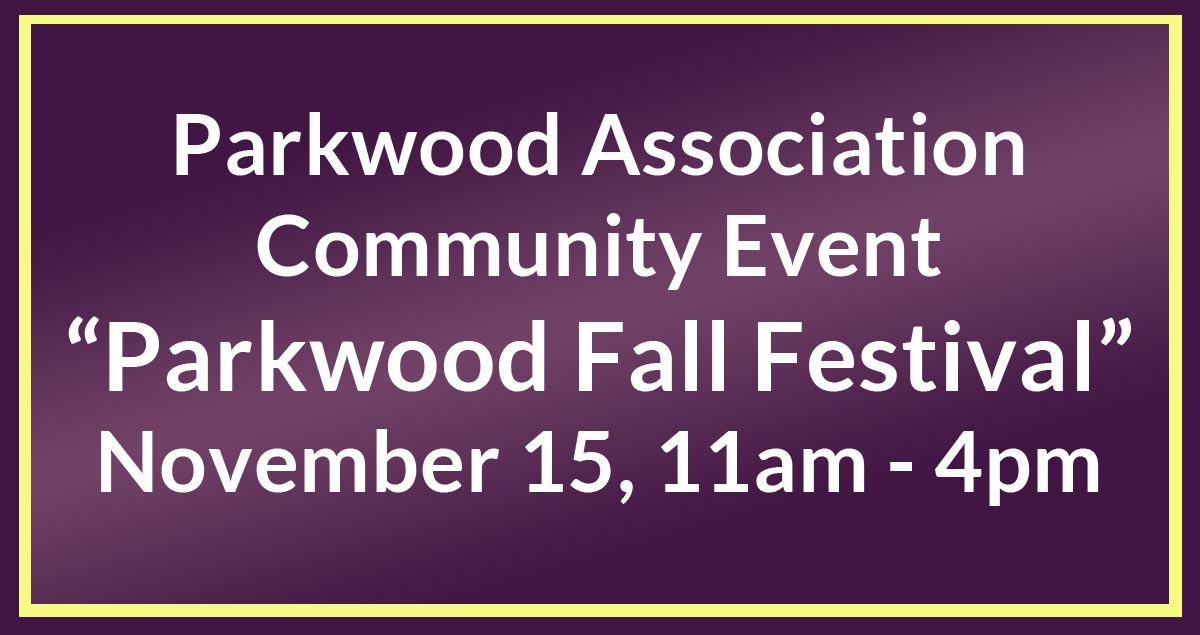 Parkwood Fall Festival